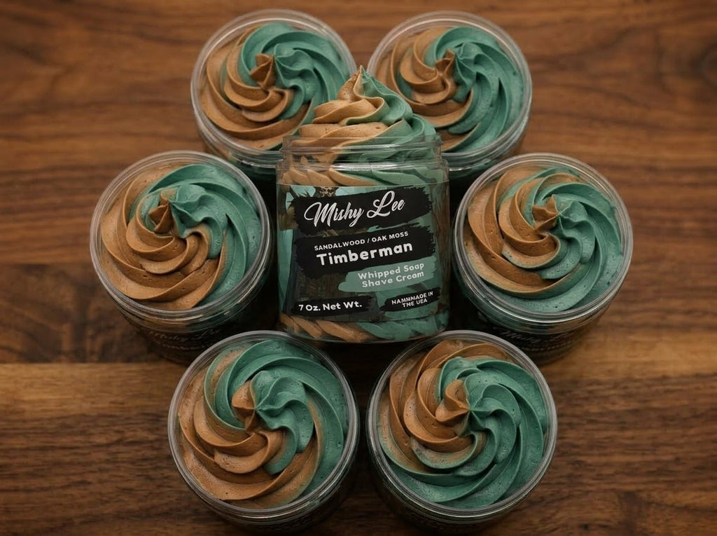 Timberman Men's Whipped Soap and Shave Cream