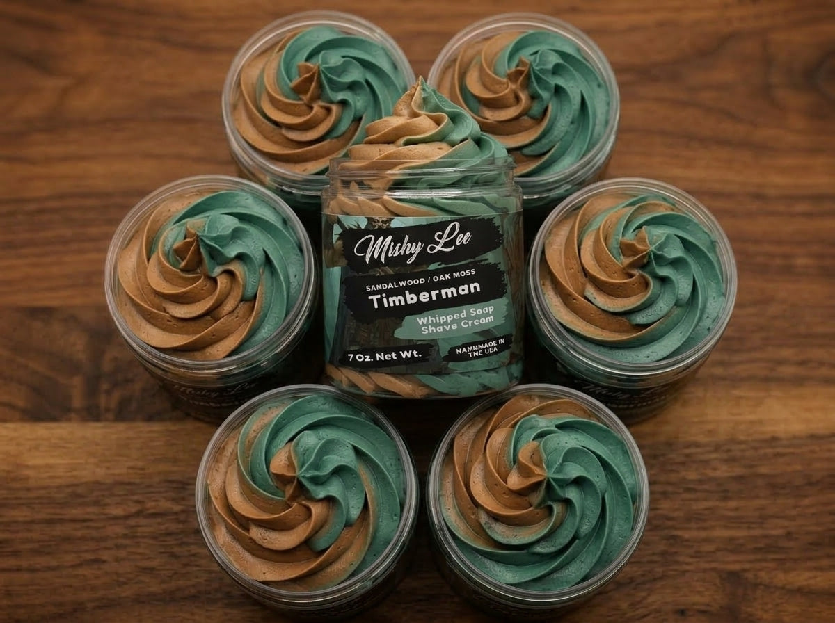 Timberman Men's Whipped Soap and Shave Cream