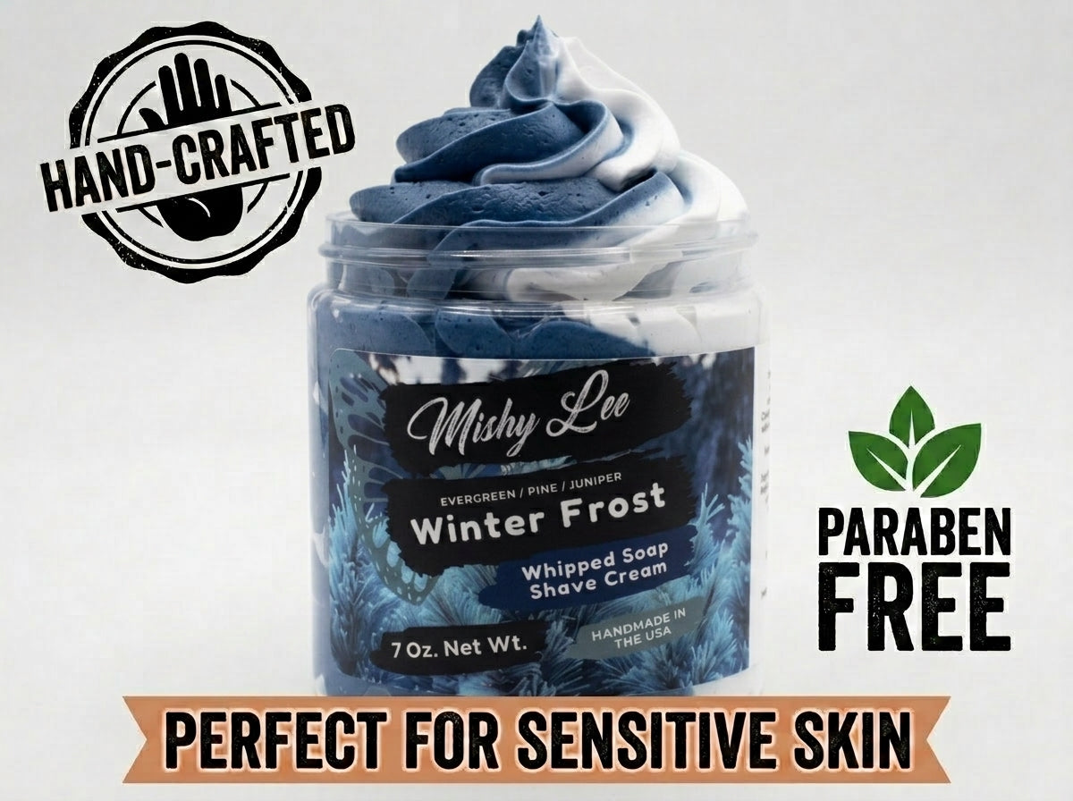 Winter Frost Whipped Soap and Shave Cream