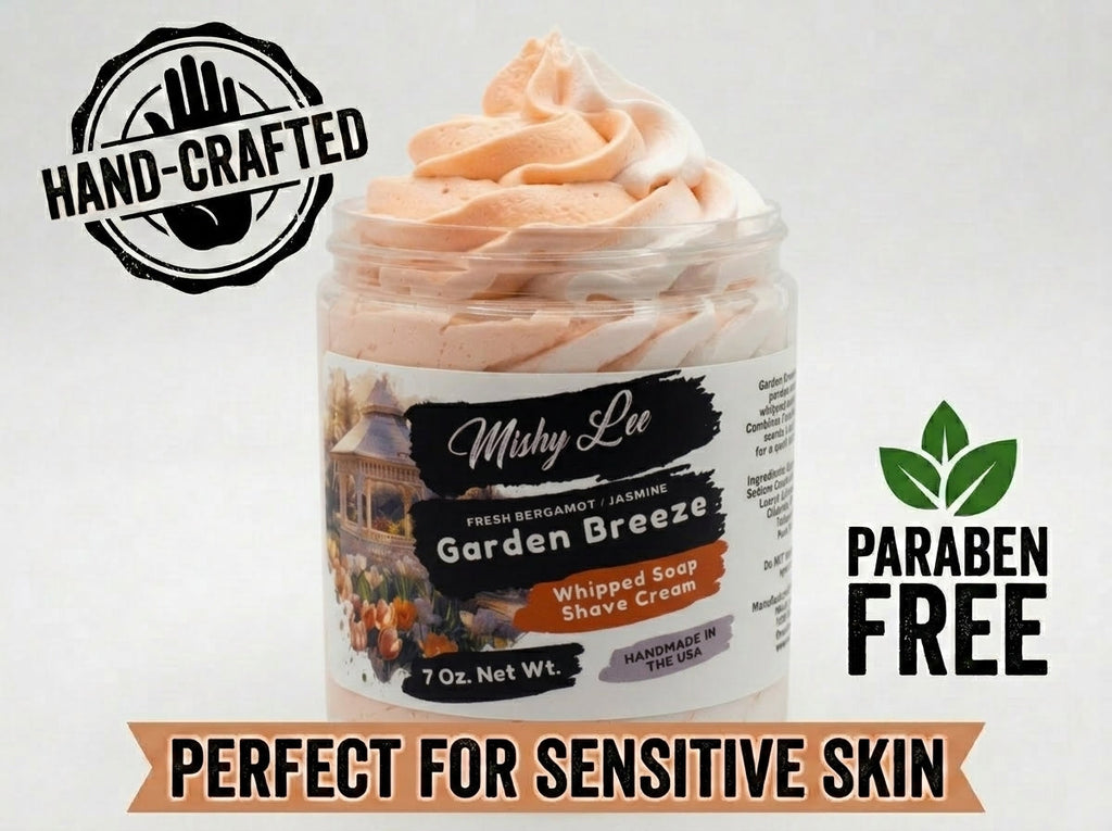 Garden Breeze Whipped Soap and Shave Cream