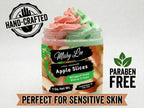 Apple Slices Whipped Soap and Shave Cream