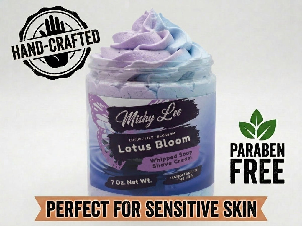 Lotus Bloom Whipped Soap and Shave Cream