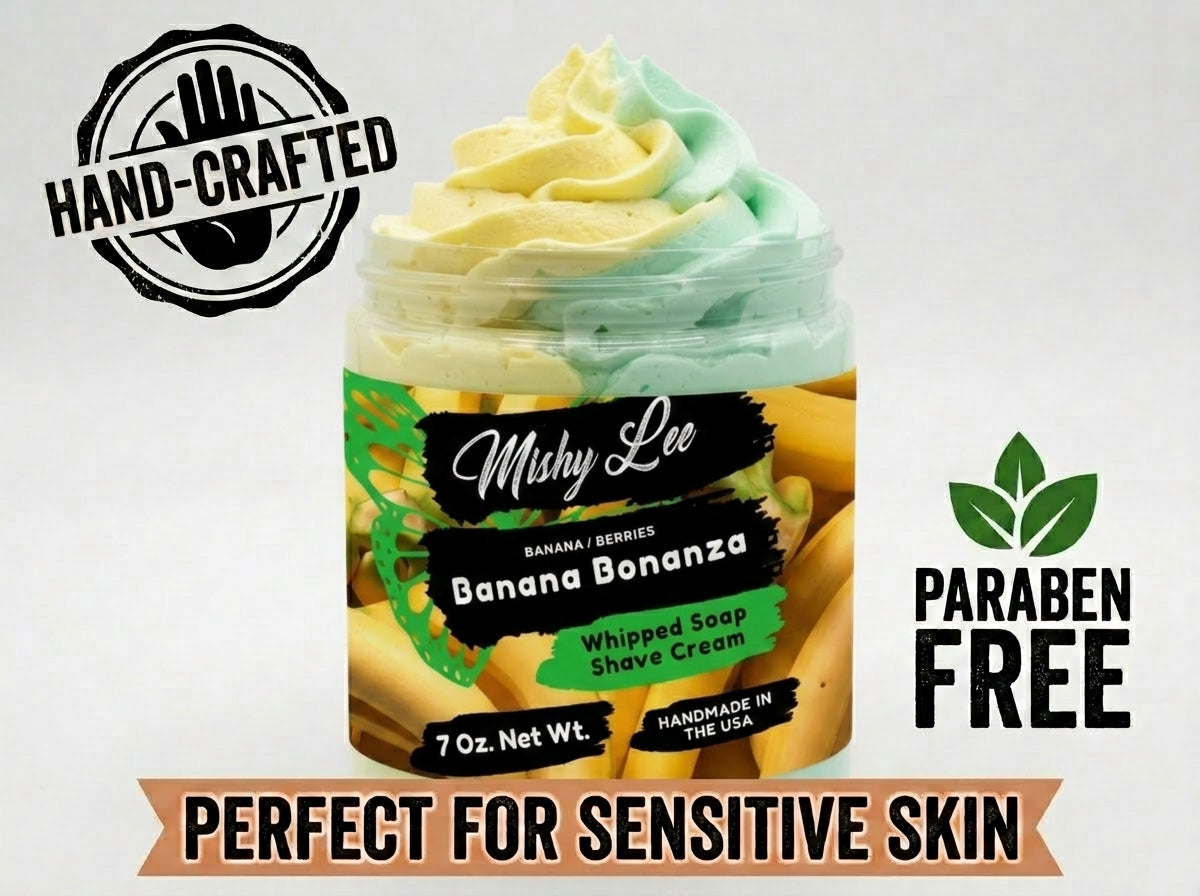 Banana Bonanza Whipped Soap and Shave Cream