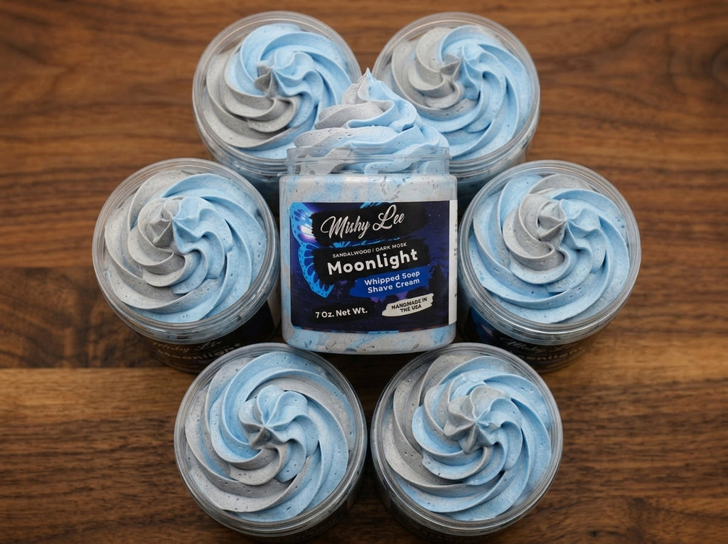 Moonlight Men's Whipped Soap and Shave Cream