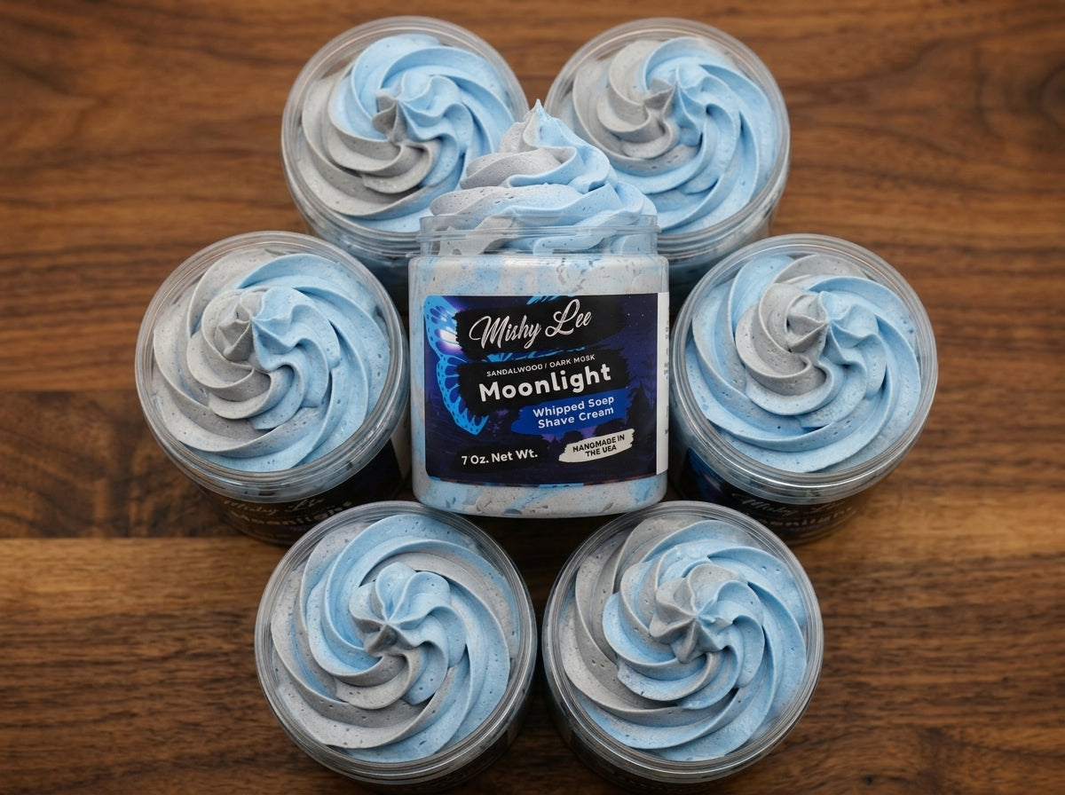 Moonlight Men's Whipped Soap and Shave Cream