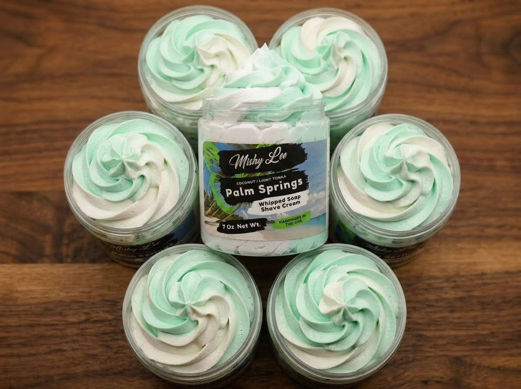 Palm Springs Whipped Soap and Shave Cream