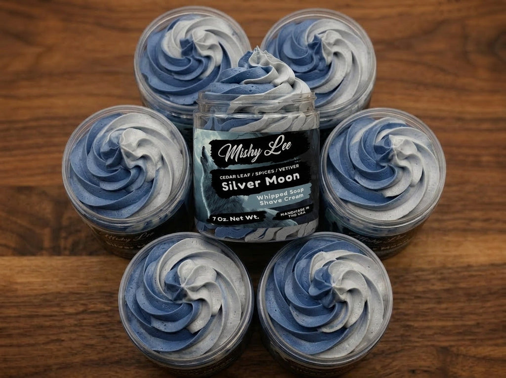 Silver Moon Men's Whipped Soap and Shave Cream