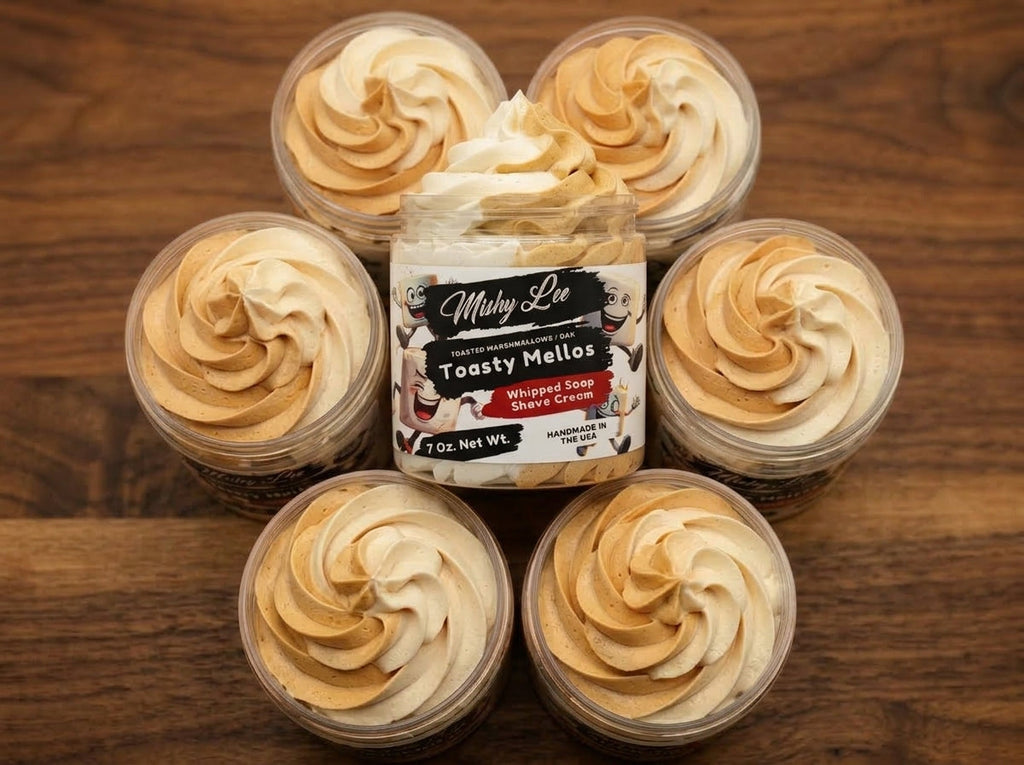 Toasty Mellos Whipped Soap and Shave Cream