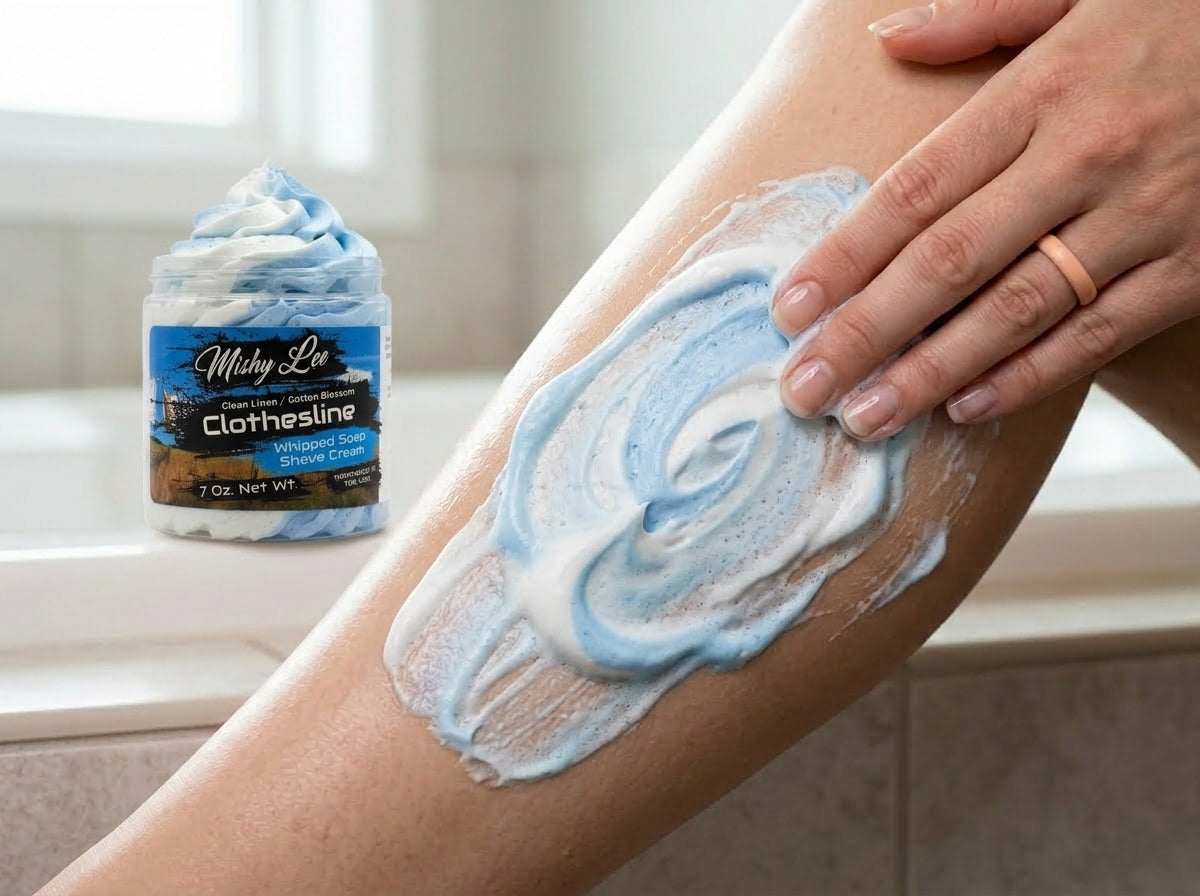 Clothesline Whipped Soap and Shave Cream