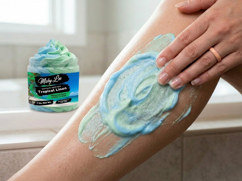 Tropical Linen Whipped Soap and Shave Cream