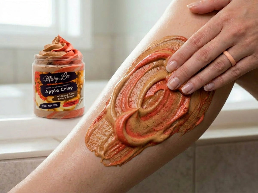 Apple Crisp Whipped Soap and Shave Cream