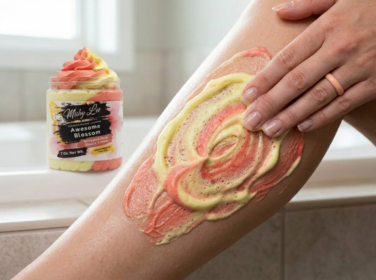 Awesome Blossom Whipped Soap and Shave Cream