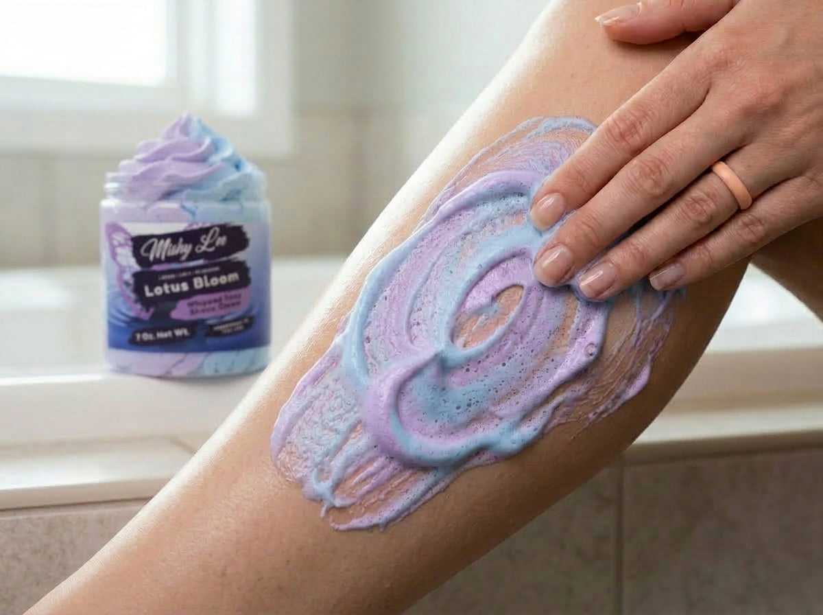 Lotus Bloom Whipped Soap and Shave Cream
