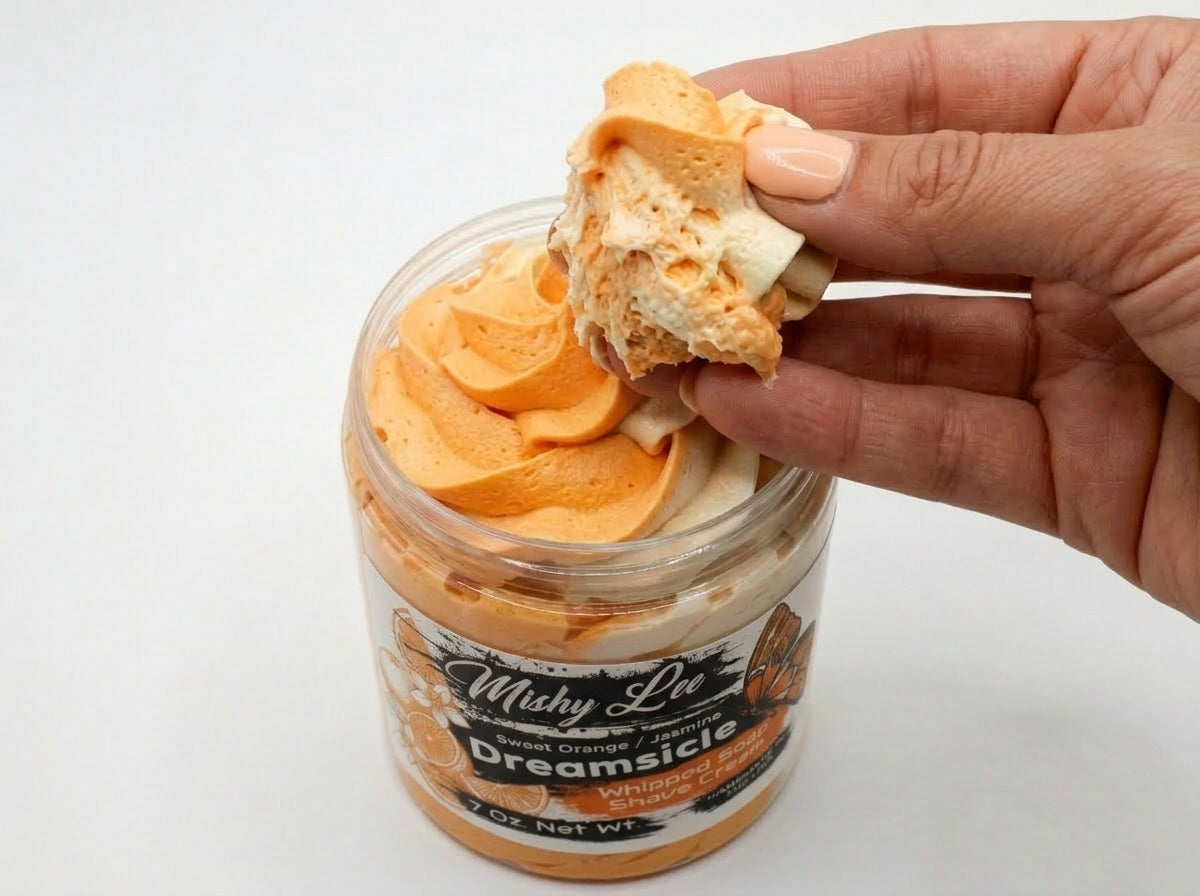 Dreamsicle Whipped Soap and Shave Cream