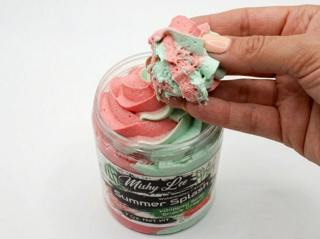 Summer Splash Whipped Soap and Shave Cream