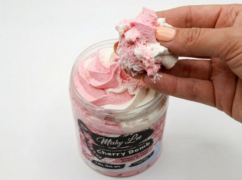 Cherry Bomb Whipped Soap and Shave Cream