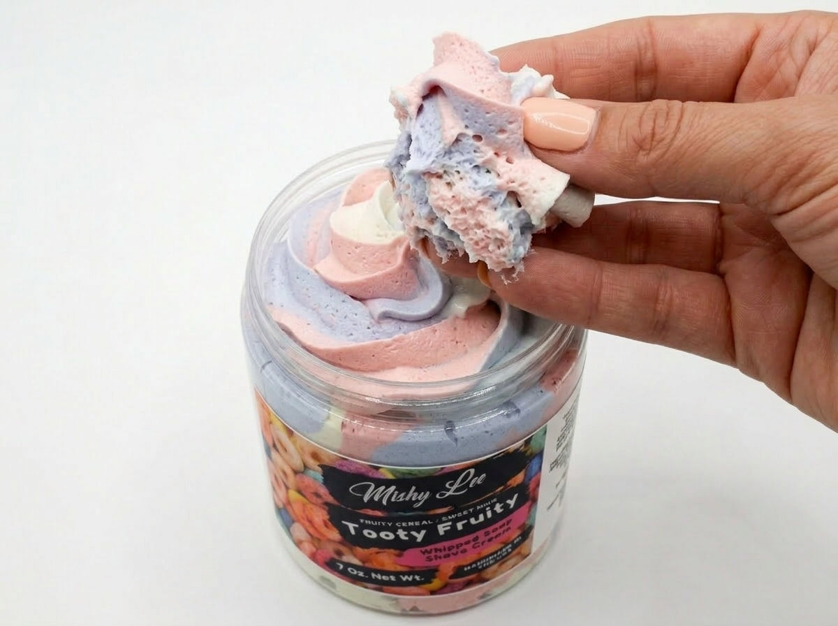 Tooty Fruity Whipped Soap and Shave Cream
