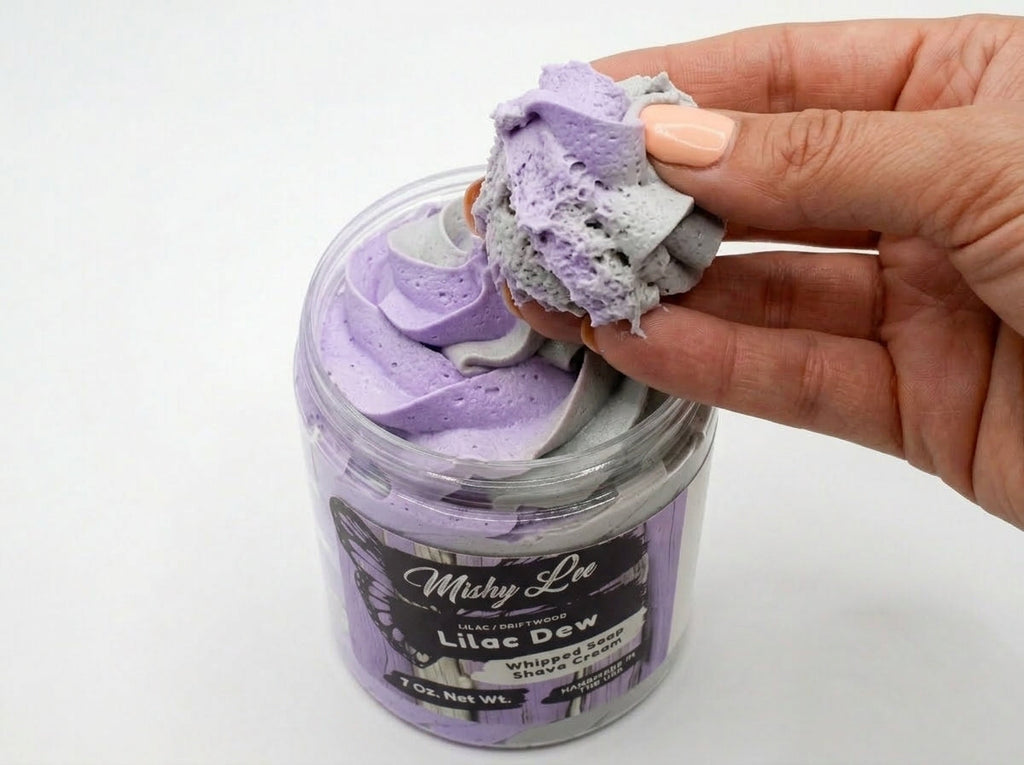 Lilac Dew Whipped Soap and Shave Cream