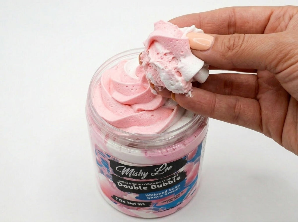 Double Bubble Whipped Soap and Shave Cream