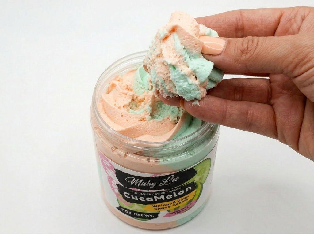 CucaMelon Whipped Soap and Shave Cream