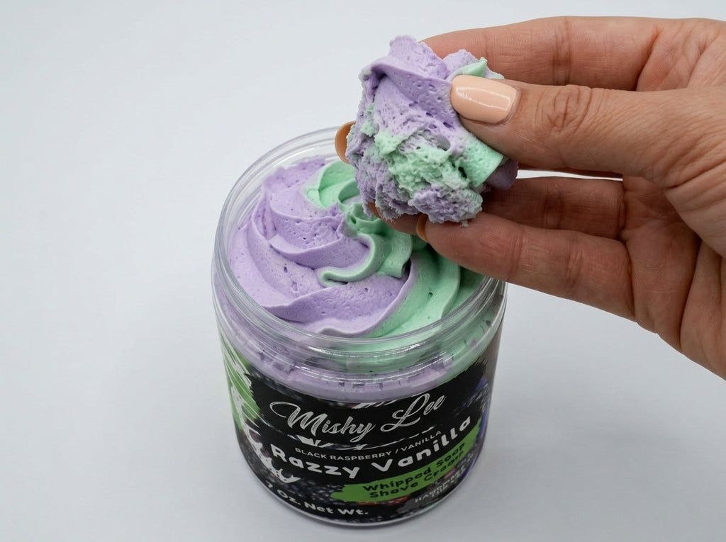 Razzy Vanilla Whipped Soap and Shave Cream