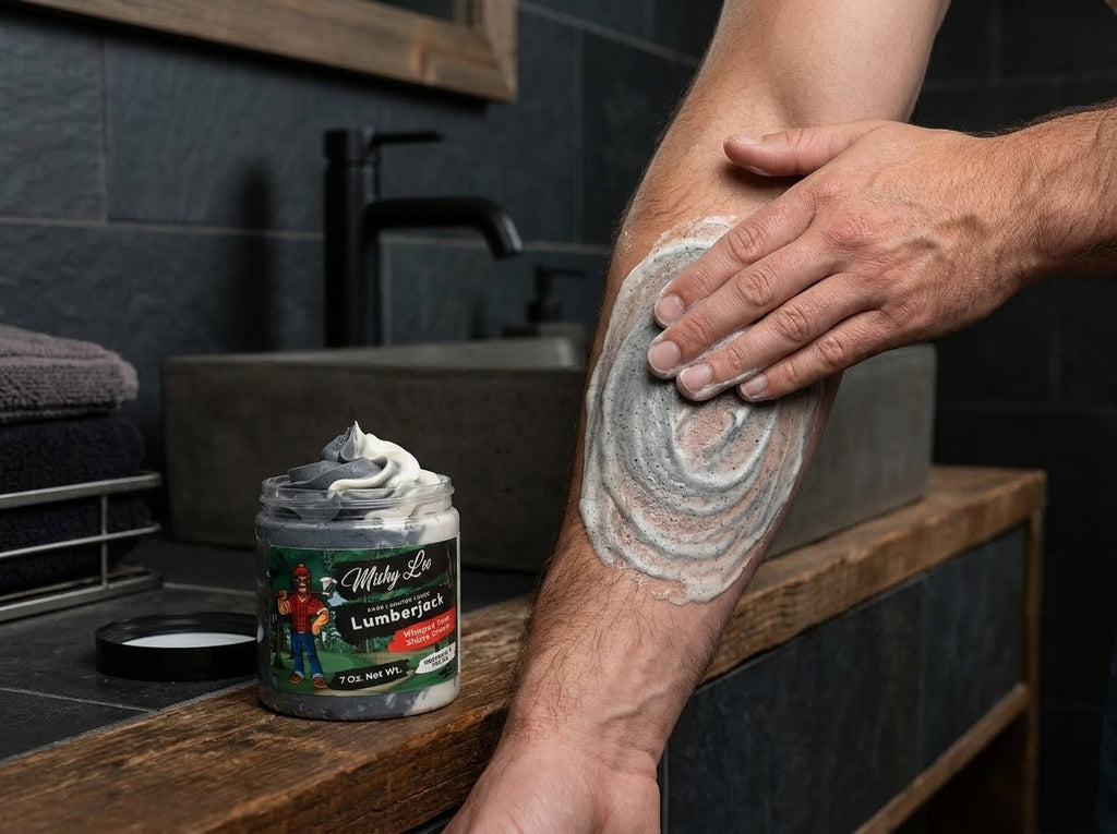 Lumberjack Men's Whipped Soap and Shave Cream