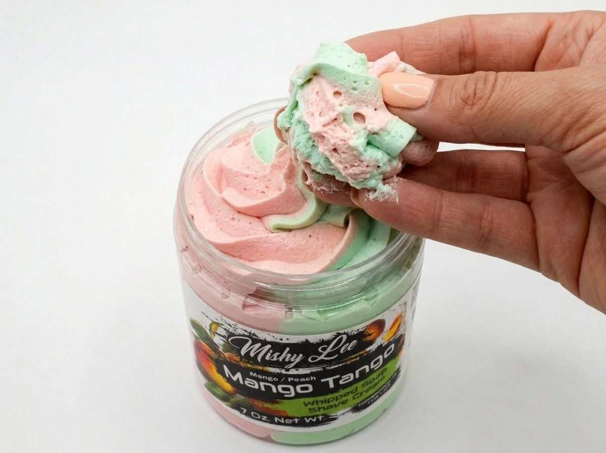 Mango Tango Whipped Soap and Shave Cream