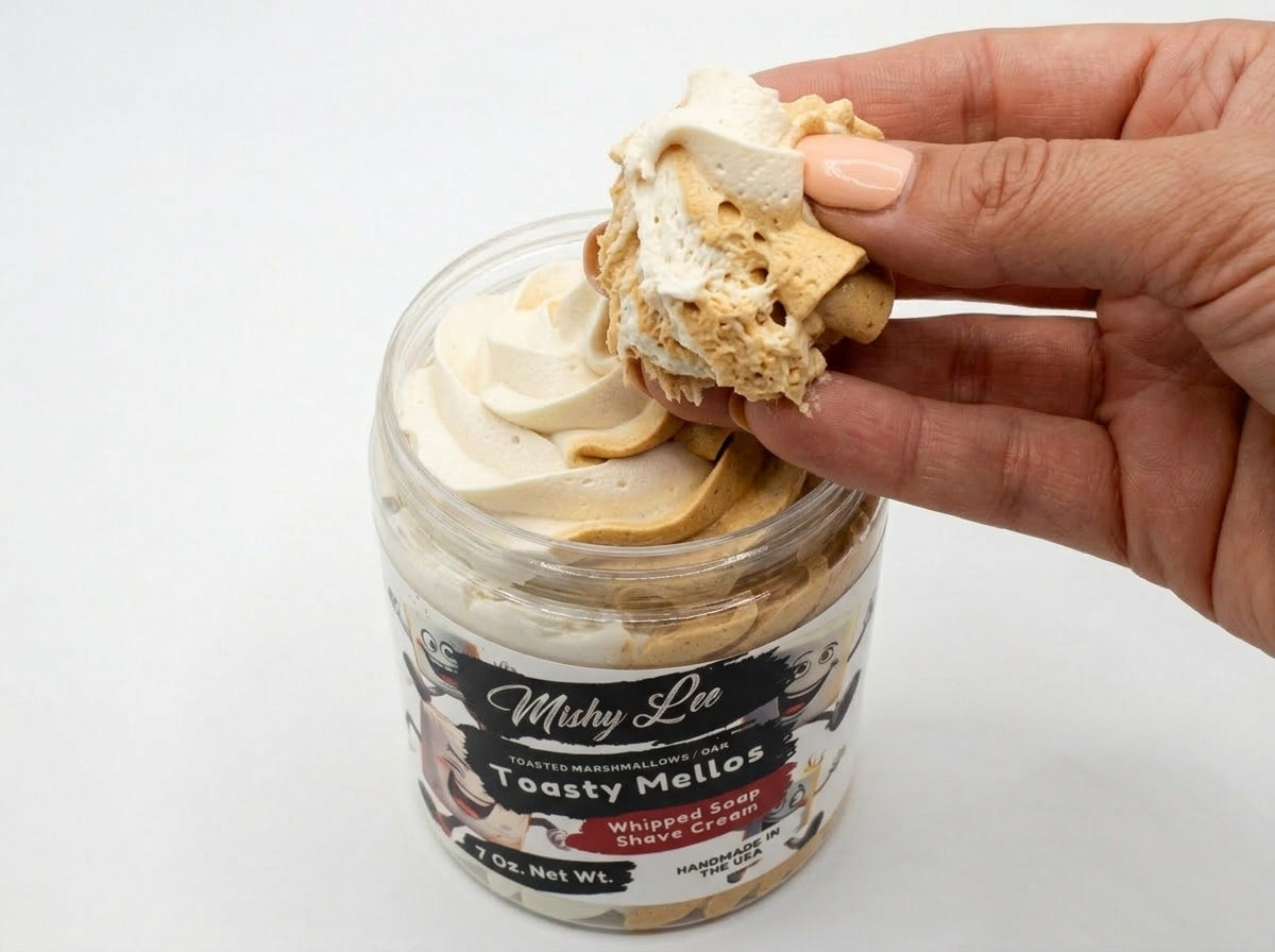 Toasty Mellos Whipped Soap and Shave Cream