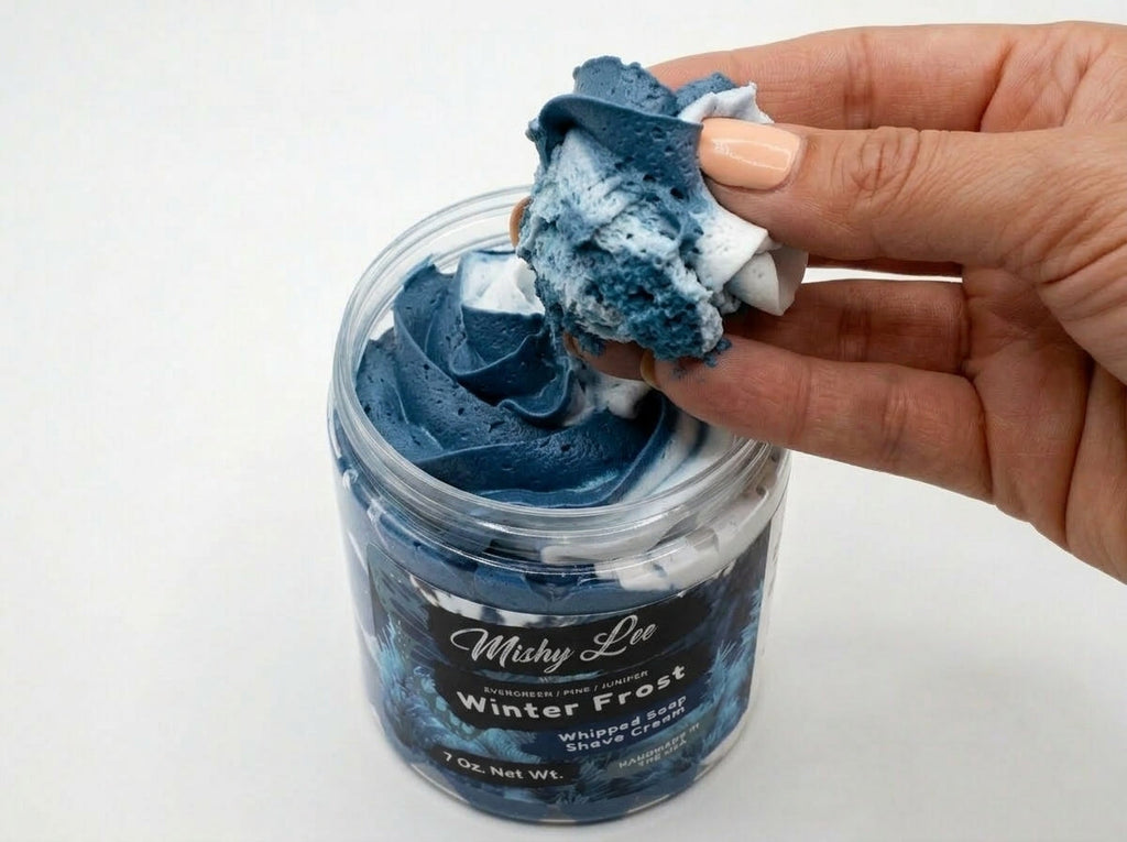 Winter Frost Whipped Soap and Shave Cream