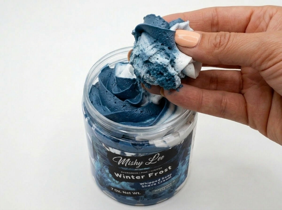 Winter Frost Whipped Soap and Shave Cream