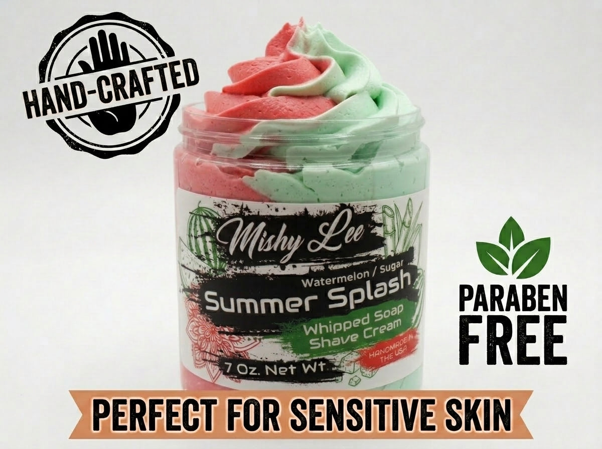 Summer Splash Whipped Soap and Shave Cream