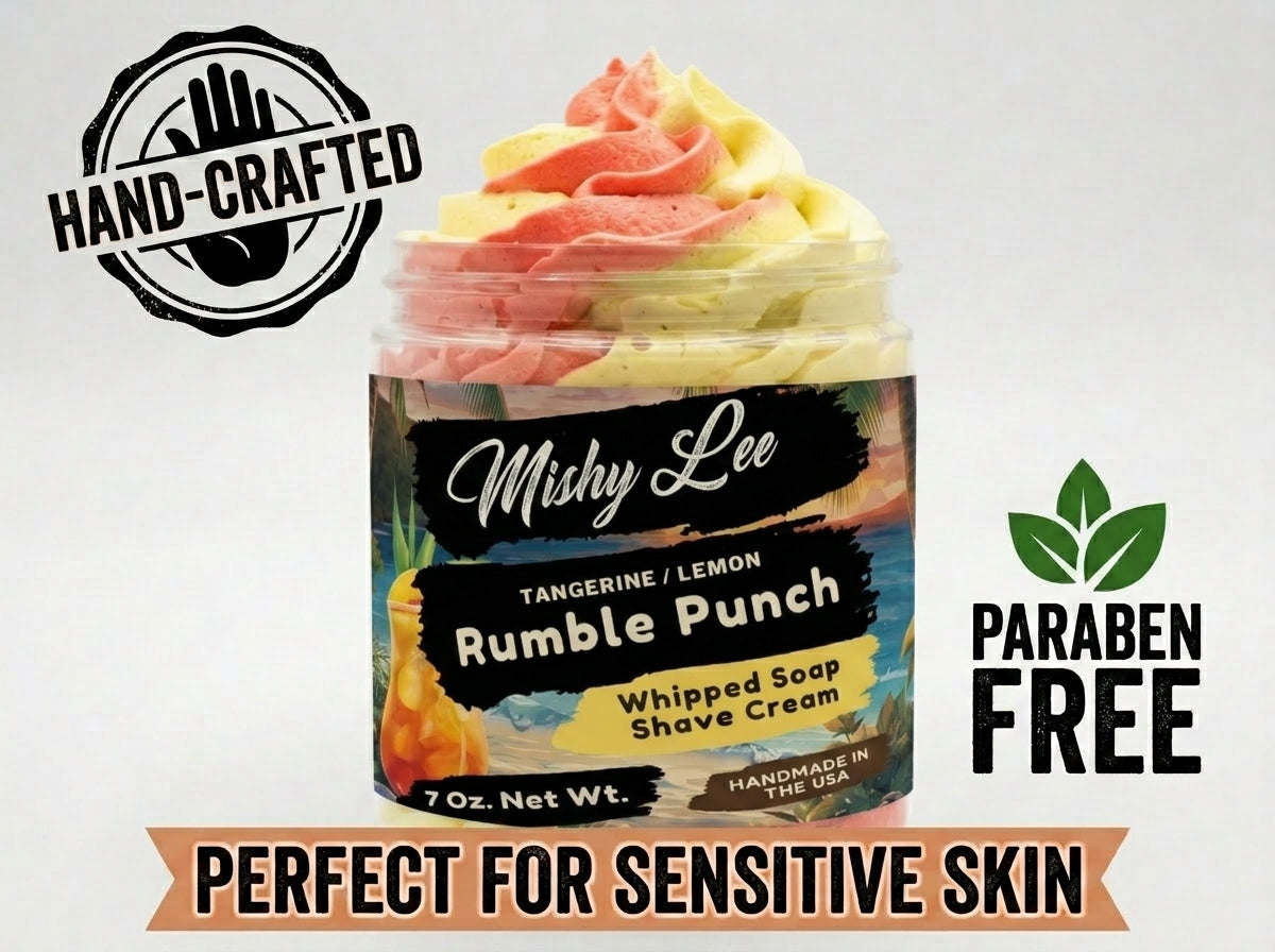Rumble Punch Whipped Soap and Shave Cream