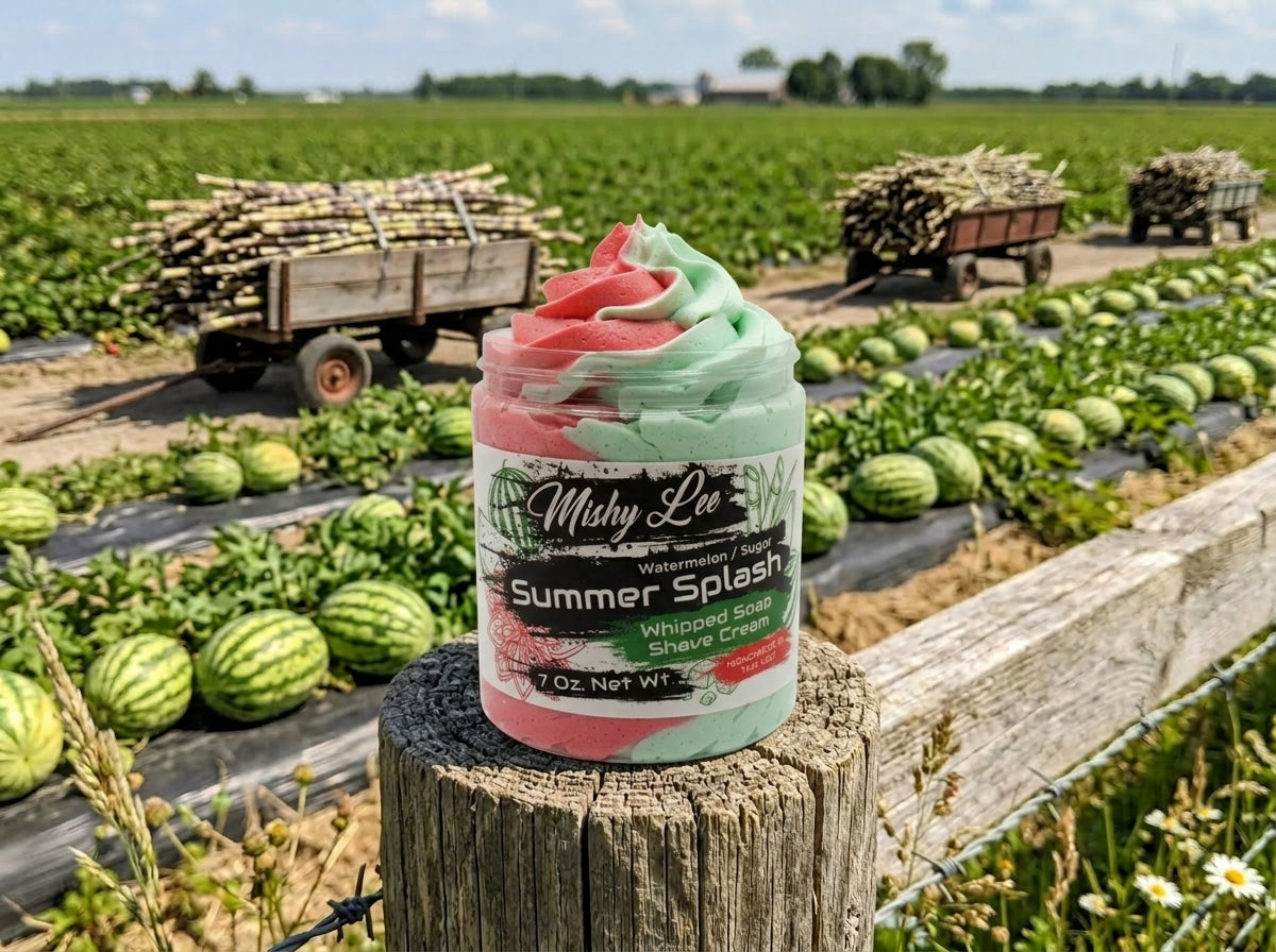 Summer Splash Whipped Soap and Shave Cream