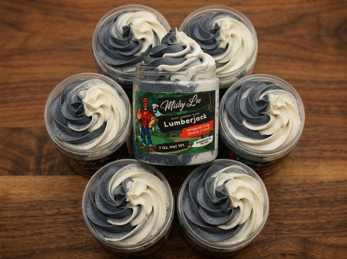 Lumberjack Men's Whipped Soap and Shave Cream