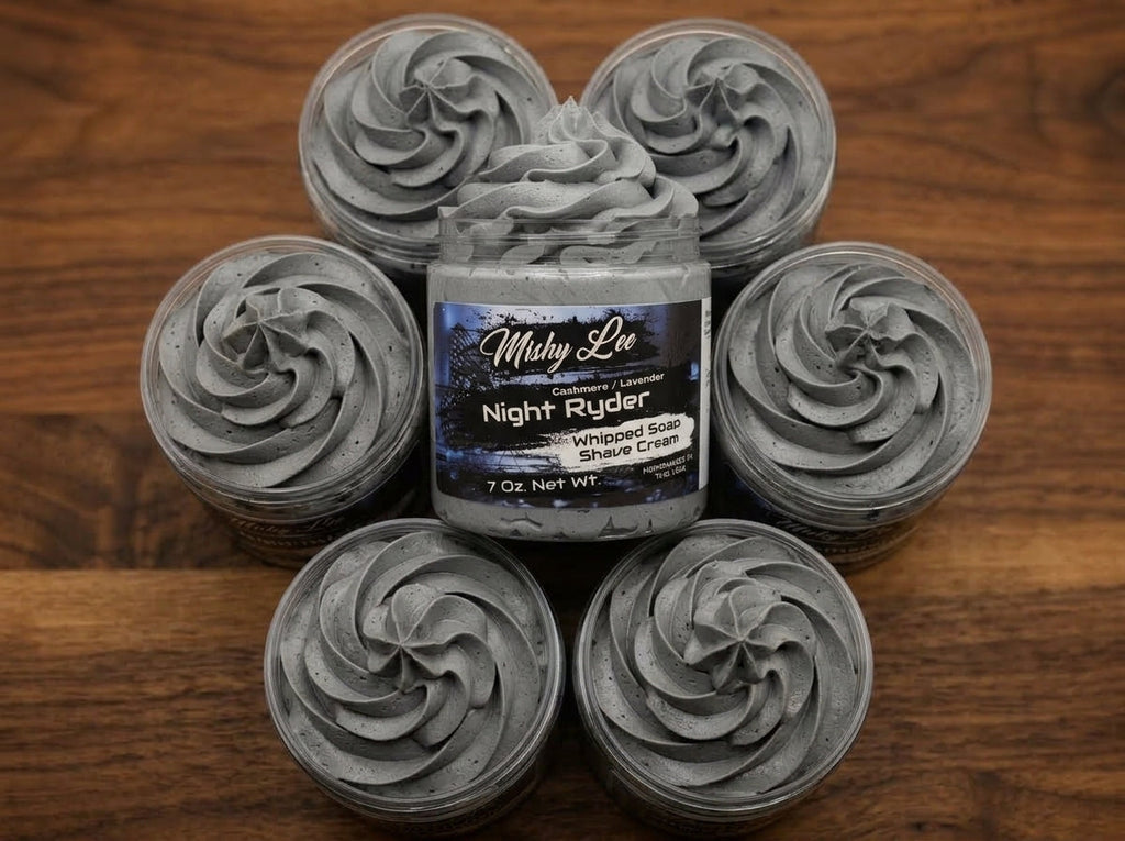 Night Ryder Men's Whipped Soap and Shave Cream