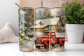 Red Truck Christmas 20oz Skinny Tumbler