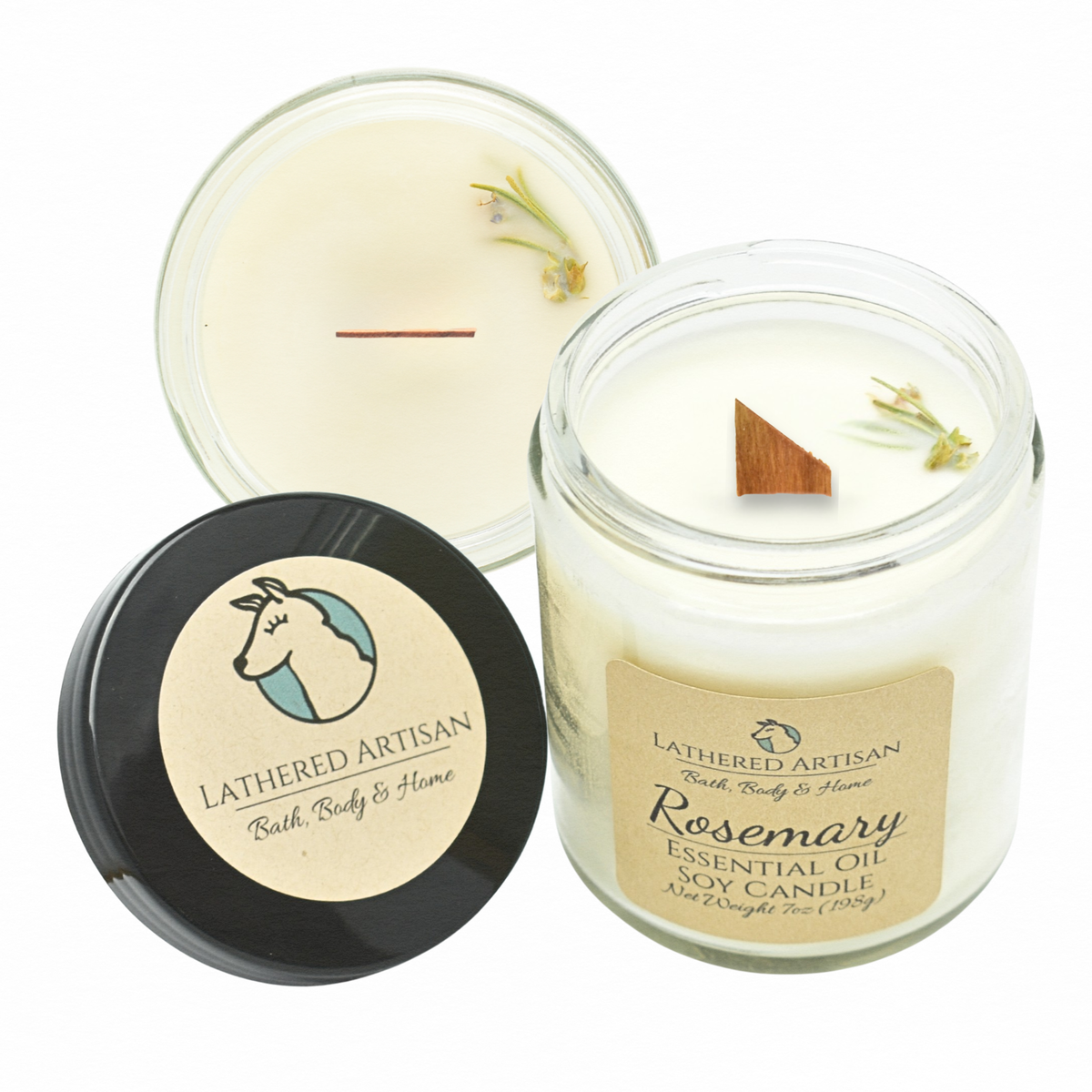 Rosemary | Essential Oil | 7 oz Jar Candle
