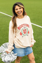 Rooting for U Ivory Sweatshirt