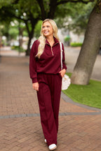 Butter Soft Pants, Maroon