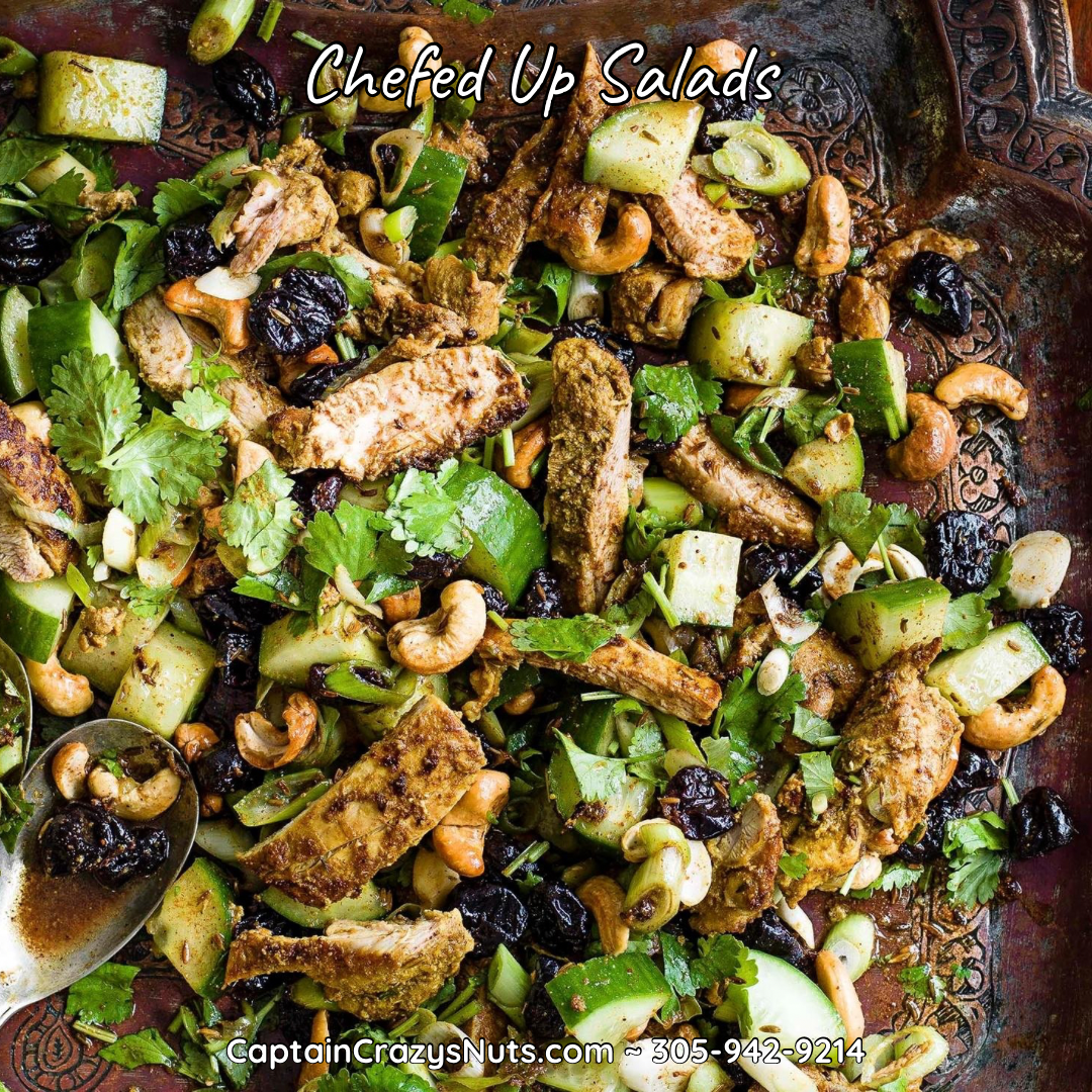 Buttery Garlic, Lemon & Herb Roasted Cashews