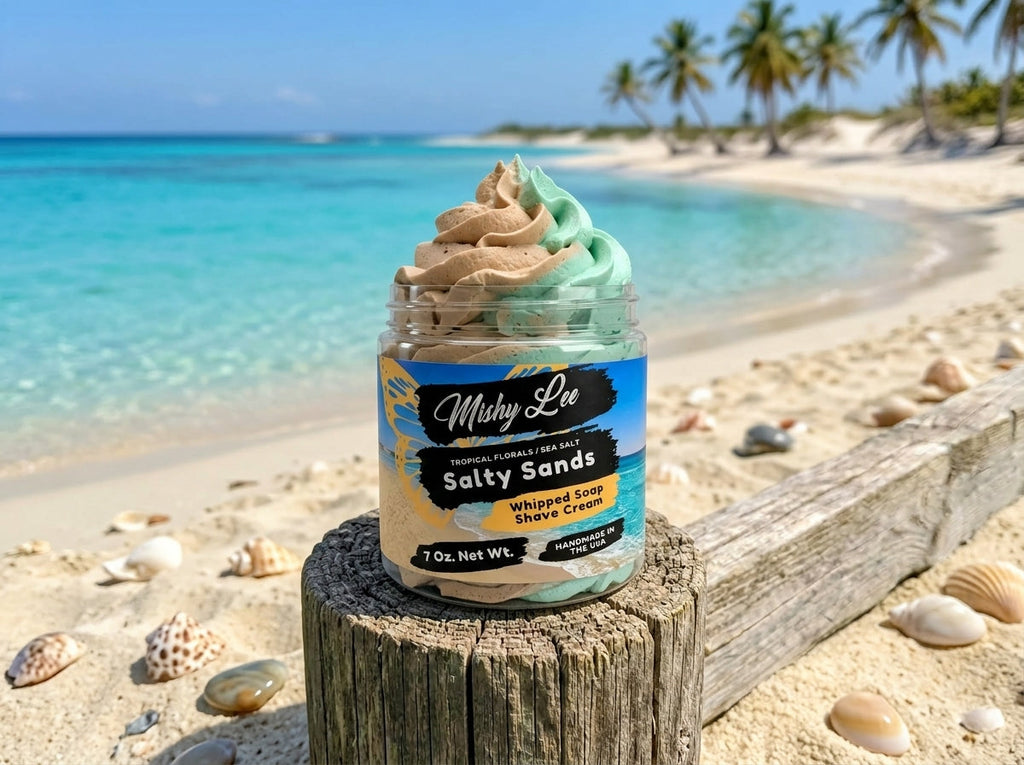 Salty Sands Whipped Soap and Shave Cream