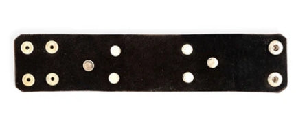 Brandianna Hair-On Hide Cuff Bracelet In Dark | Myra Bag