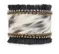 Coal Ridge Hair-on Hide Cuff Bracelet | Myra Bag