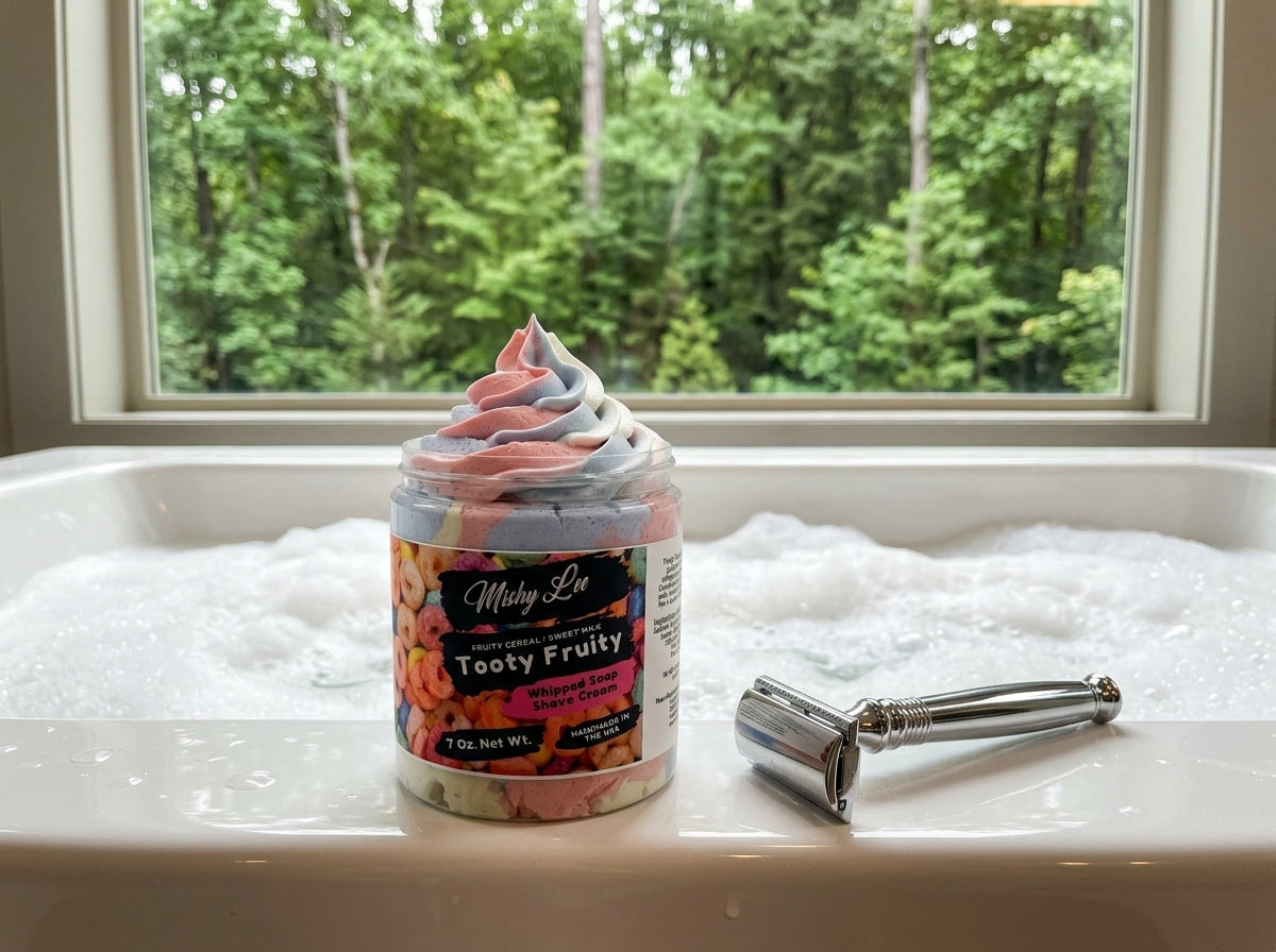 Tooty Fruity Whipped Soap and Shave Cream