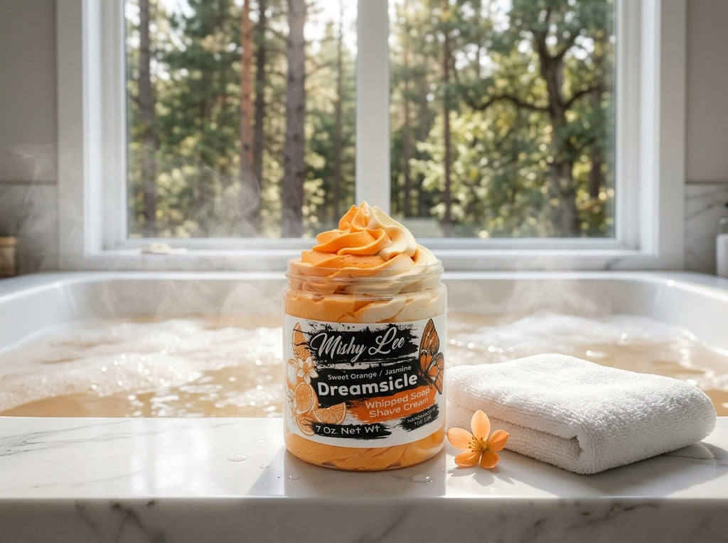 Dreamsicle Whipped Soap and Shave Cream