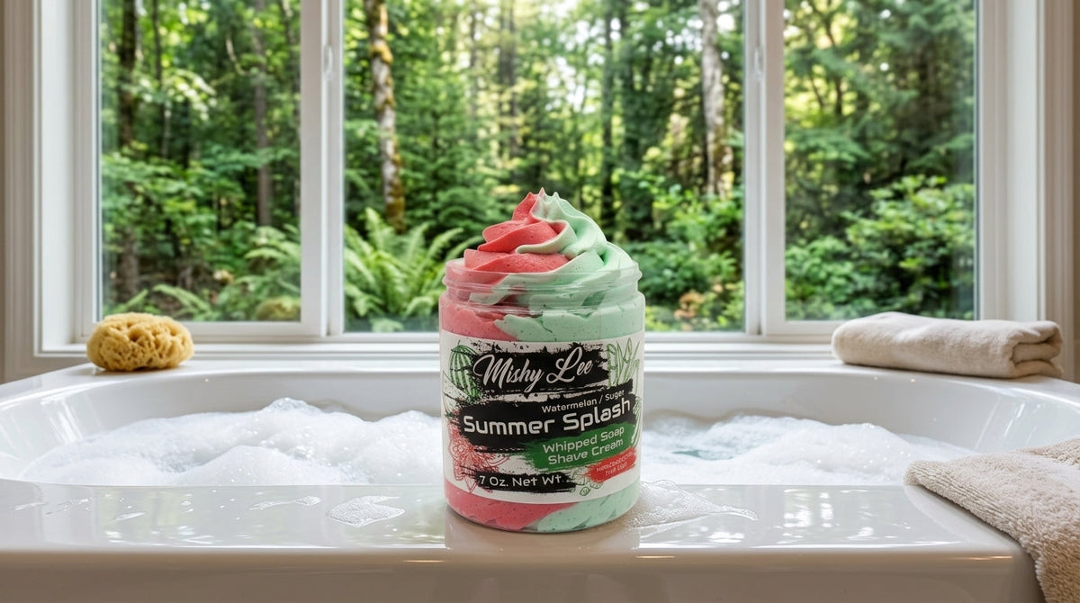 Summer Splash Whipped Soap and Shave Cream