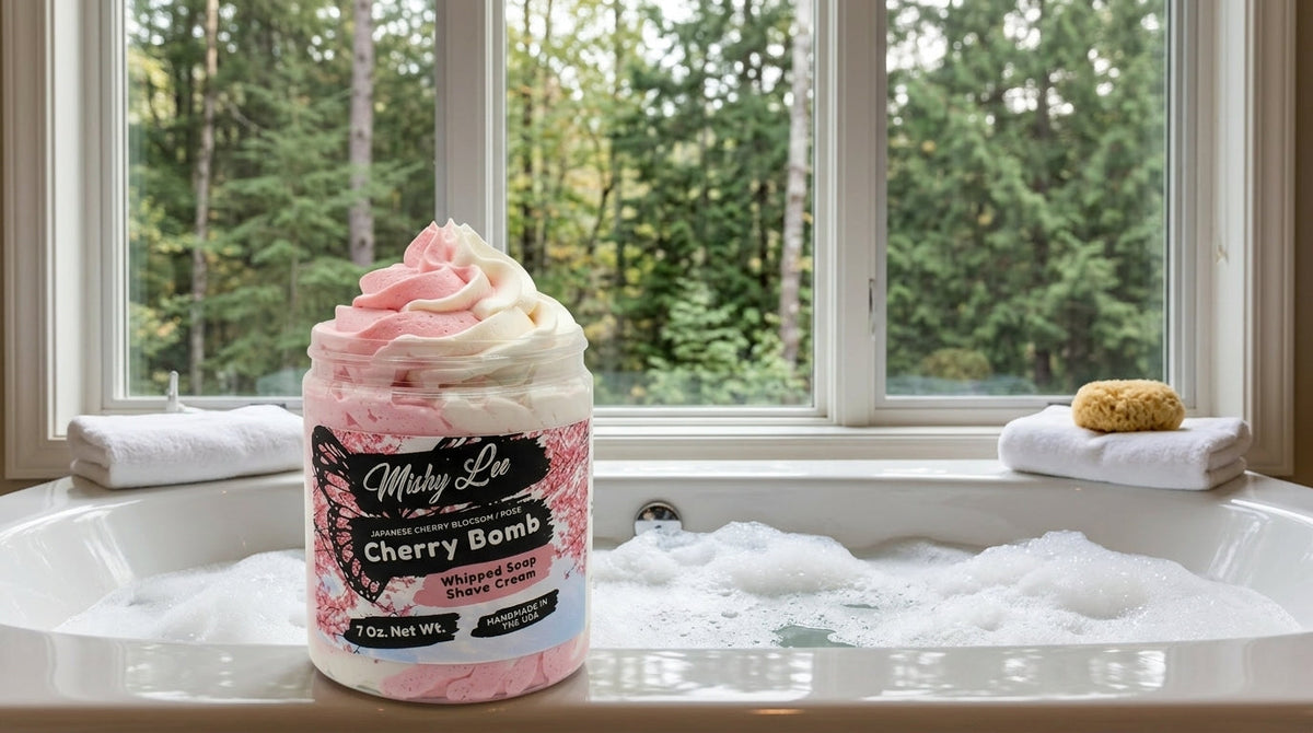 Cherry Bomb Whipped Soap and Shave Cream