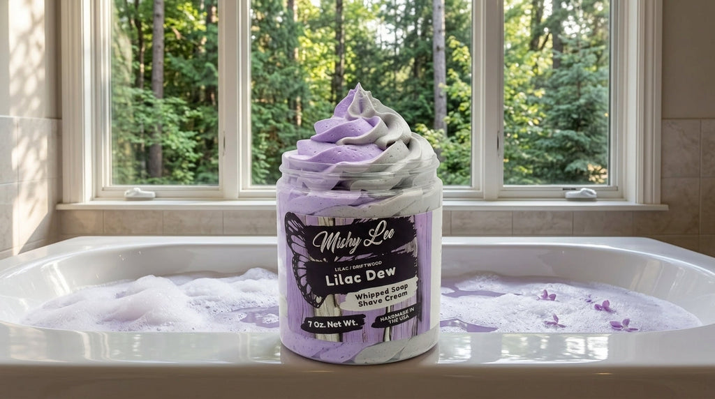 Lilac Dew Whipped Soap and Shave Cream