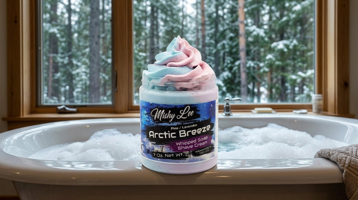 Arctic Breeze Whipped Soap and Shave Cream
