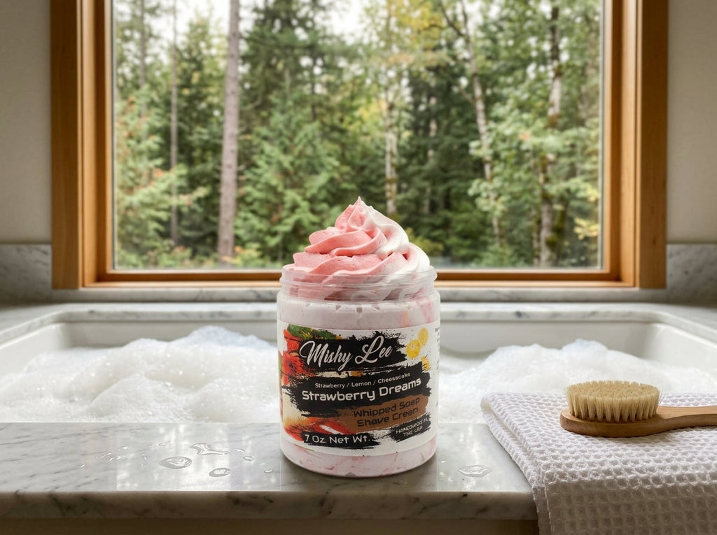 Strawberry Dreams Whipped Soap and Shave Cream